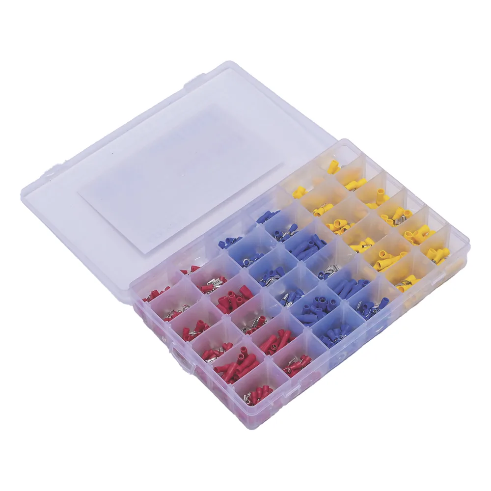 Juego de 580 pzas. Terminales Variadas con Forro y Caja de Almacenamiento. – vista 2