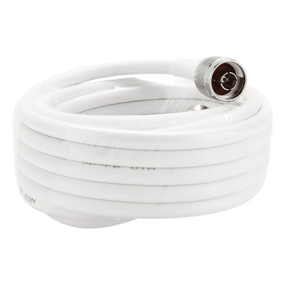 Jumper Coaxial con Cable Epcom295 | Conector N Macho en los Extremos | 18 Metros (59.06 Pies) de Longitud.