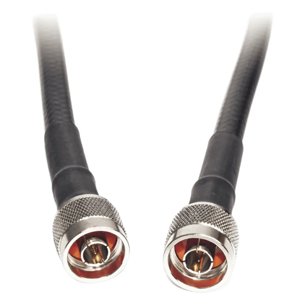 Jumper Coaxial con Cable Epcom405 | Conector N Macho en los Extremos | 24 Metros (78.74 Pies) de Longitud.