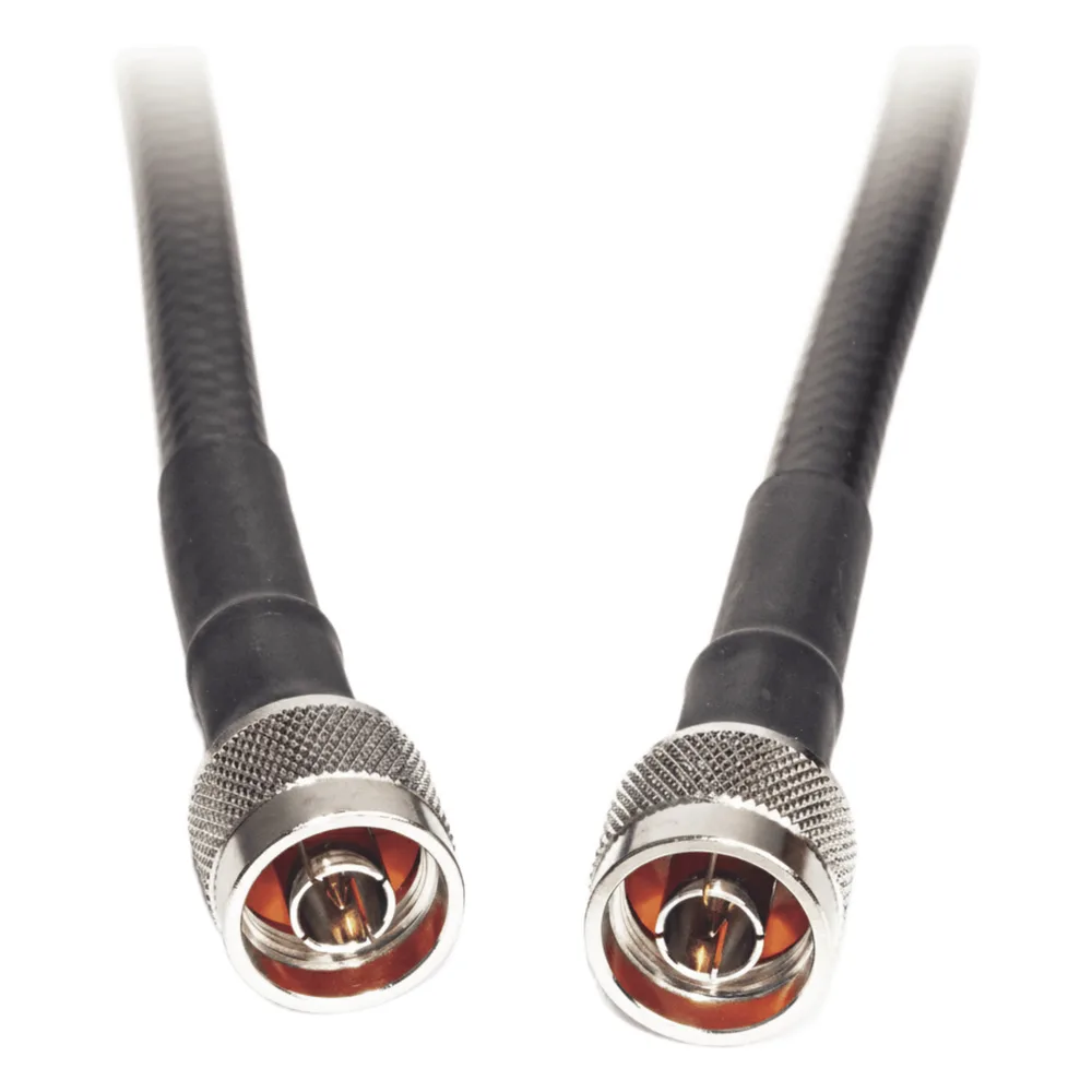 Jumper Coaxial con Cable Epcom405 | Conector N Macho en los Extremos | 30 Metros (98.43 Pies) de Longitud.
