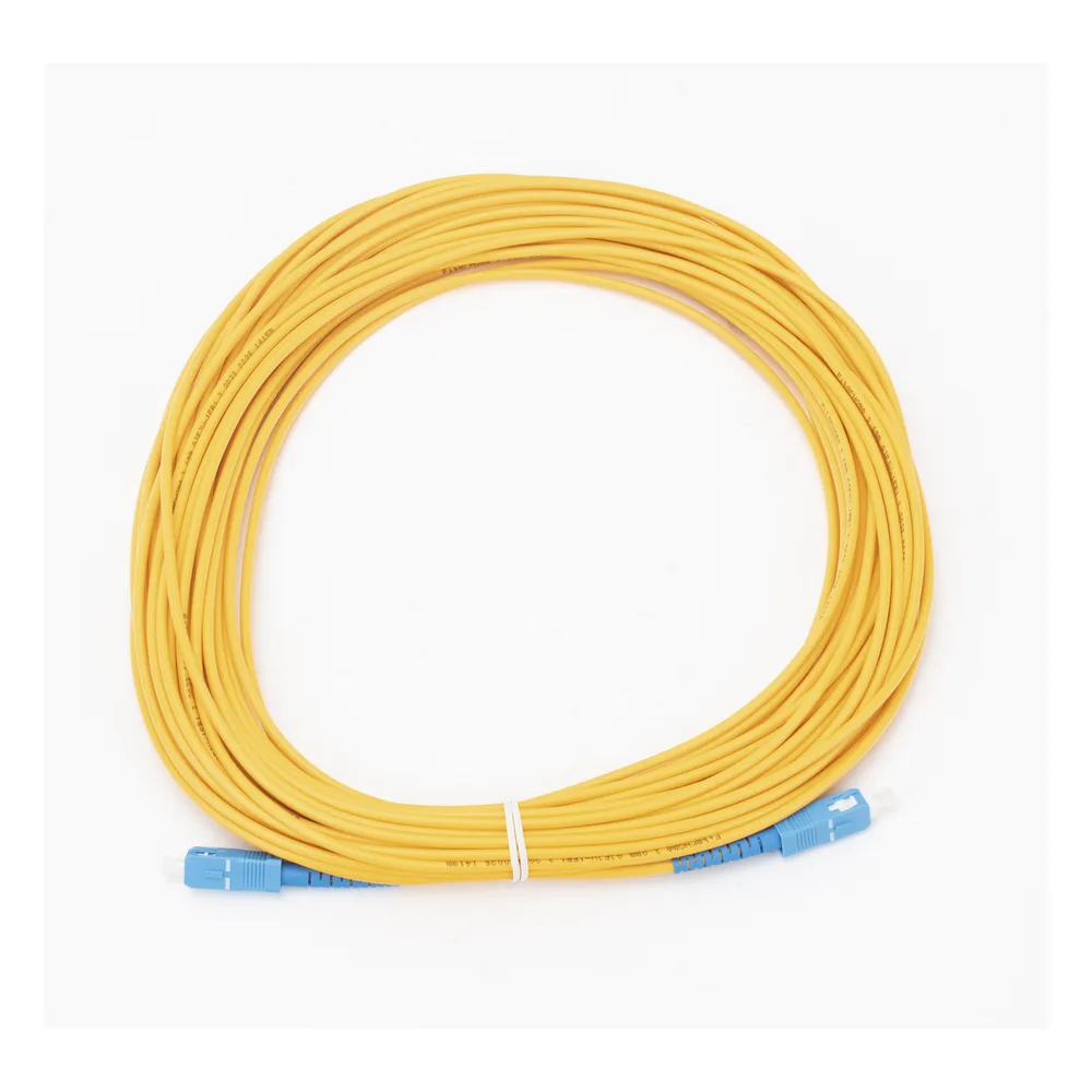 Jumper de Fibra Óptica Monomodo SC/UPC-SC/UPC Simplex de 20 Metros (65.62 Pies), 3mm – vista 2
