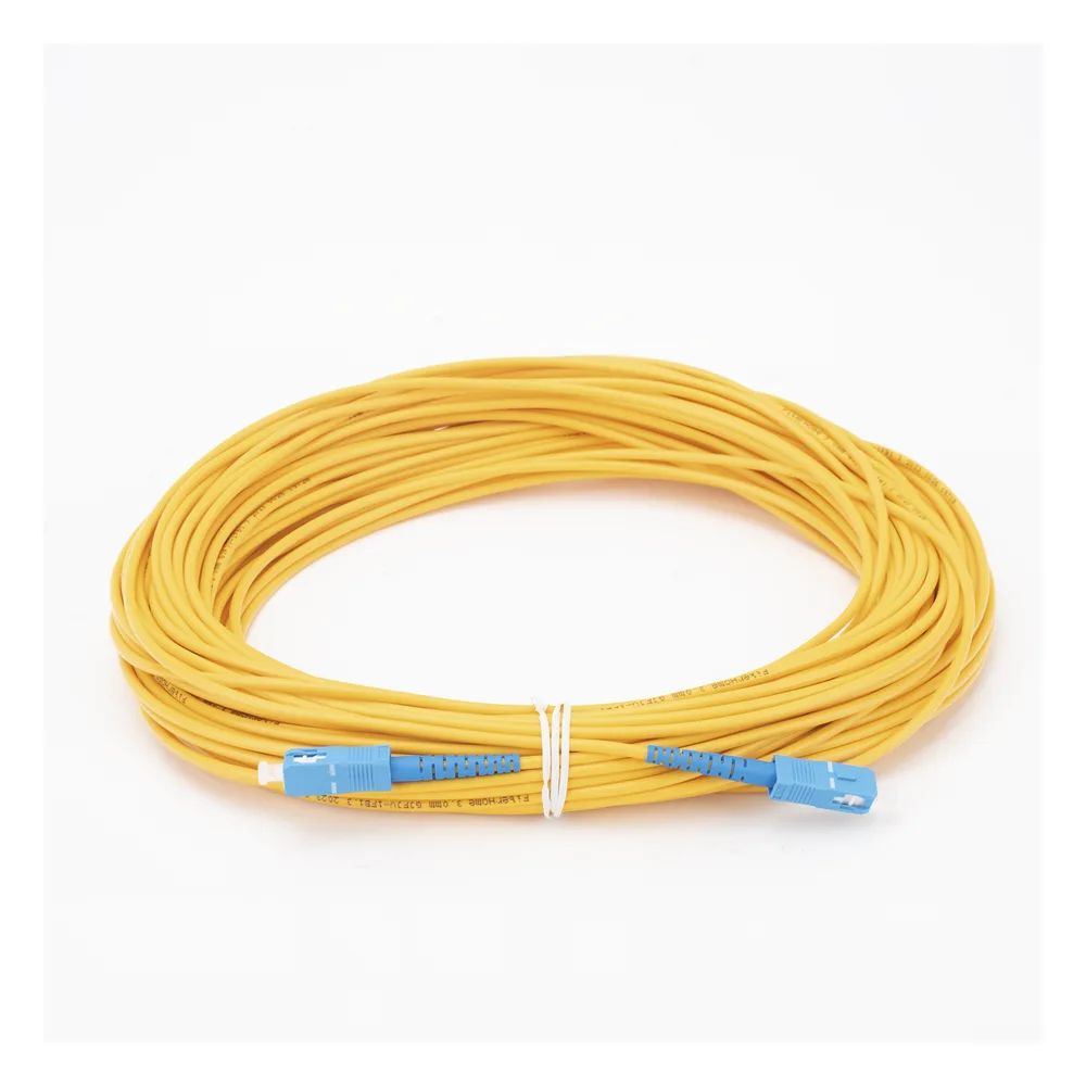 Jumper de Fibra Óptica Monomodo SC/UPC-SC/UPC Simplex de 30 Metros (98.43 Pies), 3mm – vista 2
