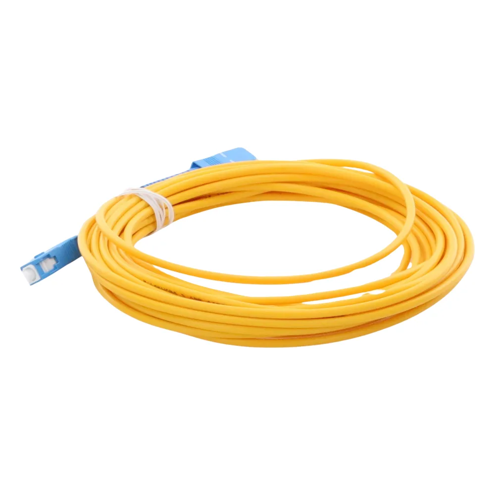 Jumper de Fibra Óptica Monomodo SC/UPC-SC/UPC Simplex de 6 Metros (19.69 Pies), 3mm – vista 2