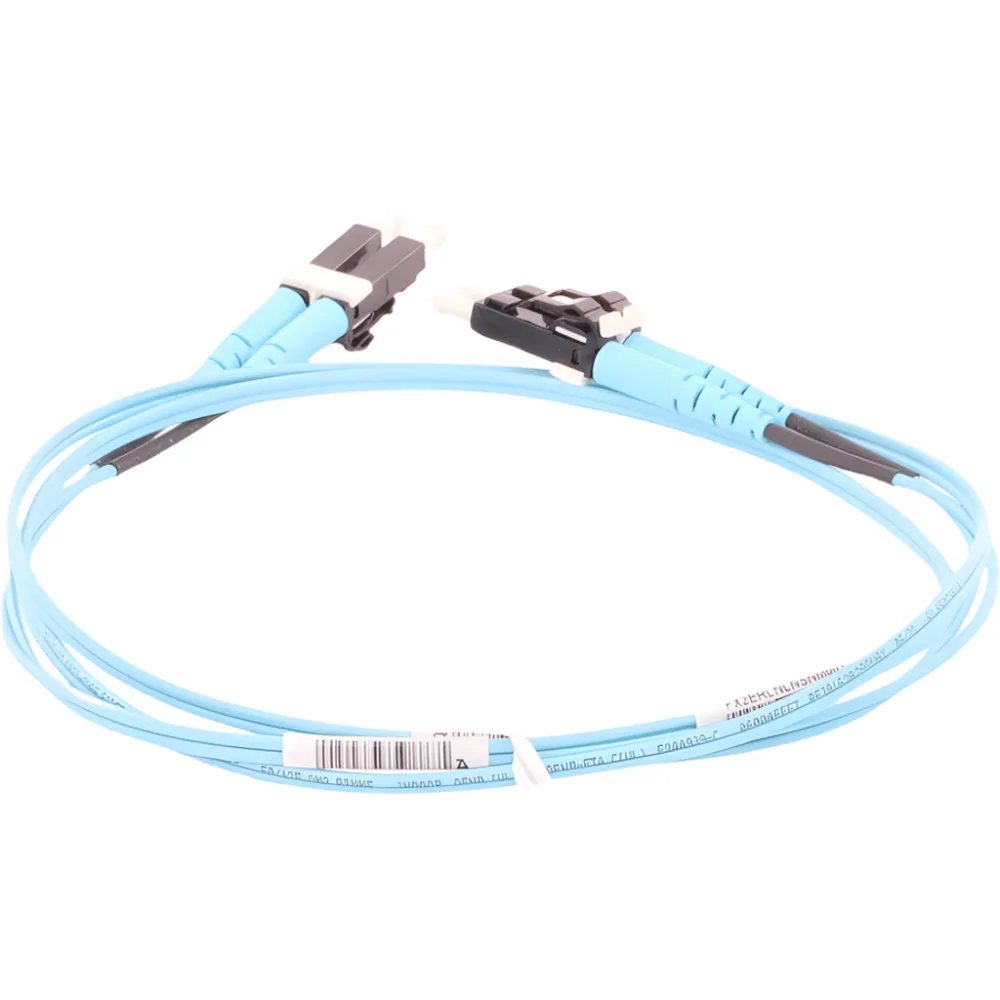 Jumper de Fibra Optica Multimodo 50/125 OM3, LC-LC Duplex, OFNR (Riser), Color Aqua, 35 Metros (114.83 Pies) – vista 5