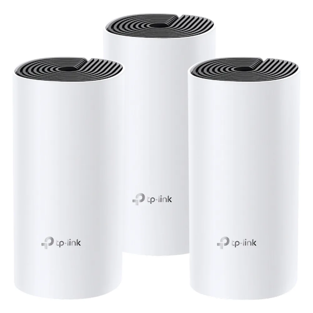 KIT 3 Routers Inalámbricos MESH Interior para Hogar / Doble Banda Wi-Fi 5 AC1200 Mbps / 2 Puerto Gigabit WAN/LAN / 2 Antenas Internas / Administración Mediante la App Deco (iOS, Android) – vista 4
