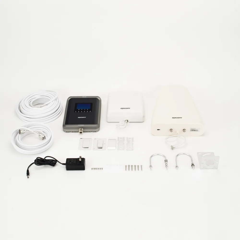 Kit Amplificador de Señal Celular 2G, 3G, 4G y 5G / Mejora llamadas convencionales y VoLTE / Amplifica señal de TELCEL, AT&T, MOVISTAR, BAIT,DiRi y más / Cubre hasta 300 m² con una antena y hasta 600 m² con 2 antenas. – vista 8