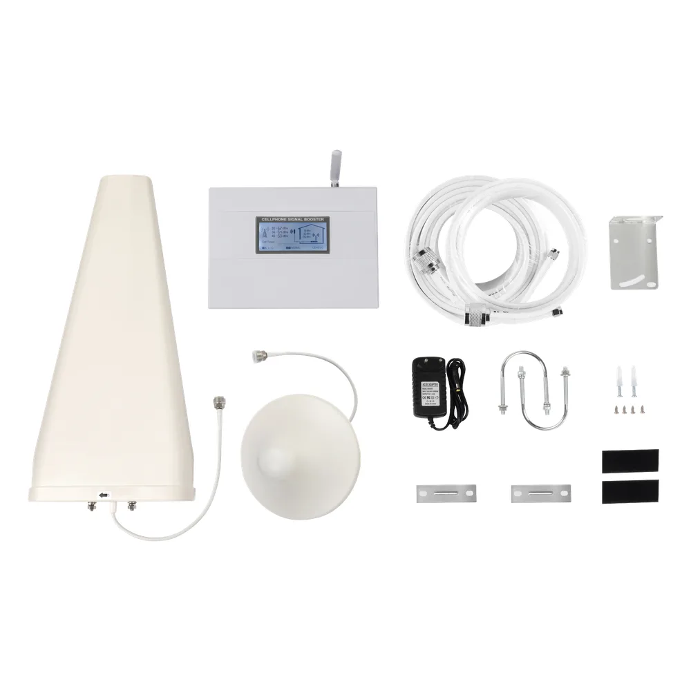 Kit Amplificador de Señal Celular TRIPLE banda de frecuencia / Mejora las llamadas convencionales y VoLTE / Soporta los datos de las tecnologías 2G, 3G y 4G de TELCEL, AT&T y MOVISTAR / Puede cubrir hasta 2 espacios de 300 m2 cada uno. – vista 5