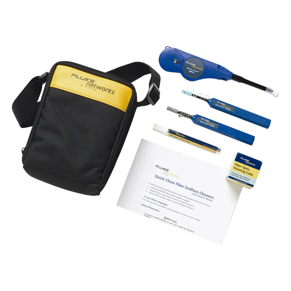 Kit Avanzado de Limpieza de Fibra Óptica, Para 2150 Procesos de Limpieza
