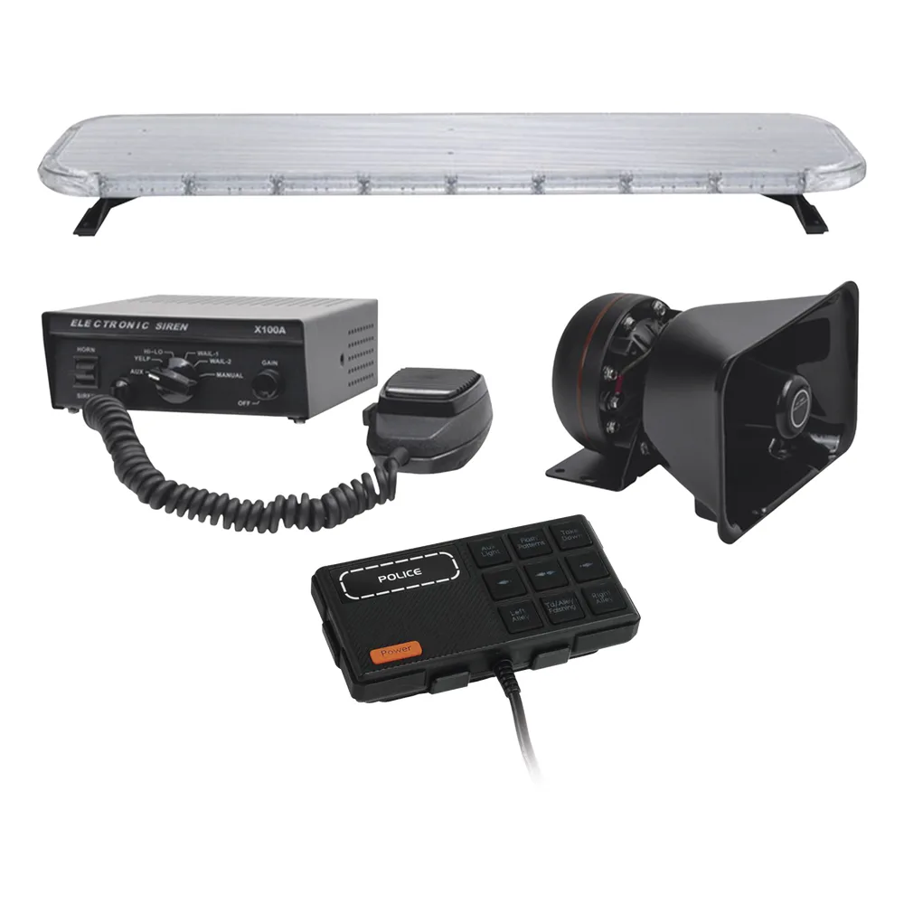 Kit básico para equipamiento de unidades de Seguridad Pública