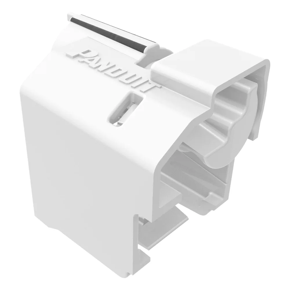 Kit de 10 Dispositivos Para Impedir Desconexión de Plug RJ45, Color Blanco, Incluye Herramienta para Instalar/Retirar