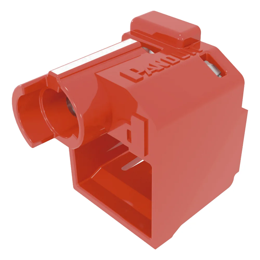 Kit de 10 Dispositivos Recubiertos para Impedir Desconexión de Plug RJ45, Color Rojo, Incluye Herramienta para Instalar/Retirar – vista 2