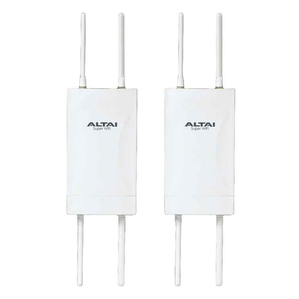 Kit de 2 Unidades del Punto de Acceso WiFi 6, PTMP Omnidireccional, Cobertura Hasta 300 m, Doble Banda Simultanea en 2.4 y 5 GHz, Hasta 2.976 Gbps, Hasta 256 Usuarios Concurrentes, Administración en Nube Gratis con INSIGHTS