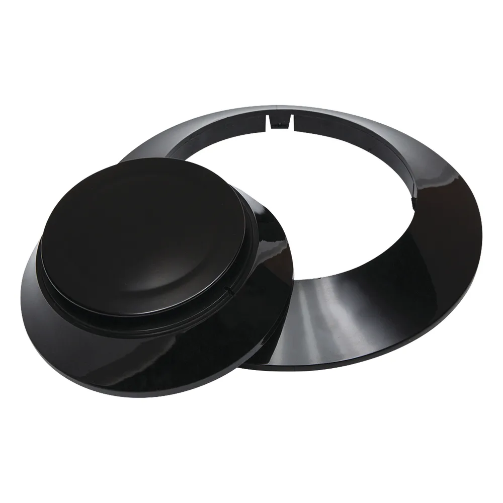 Kit de acabado negro con 10 cubiertas y 10 anillos embellecedores para base de detectores direccionables Fire-Lite