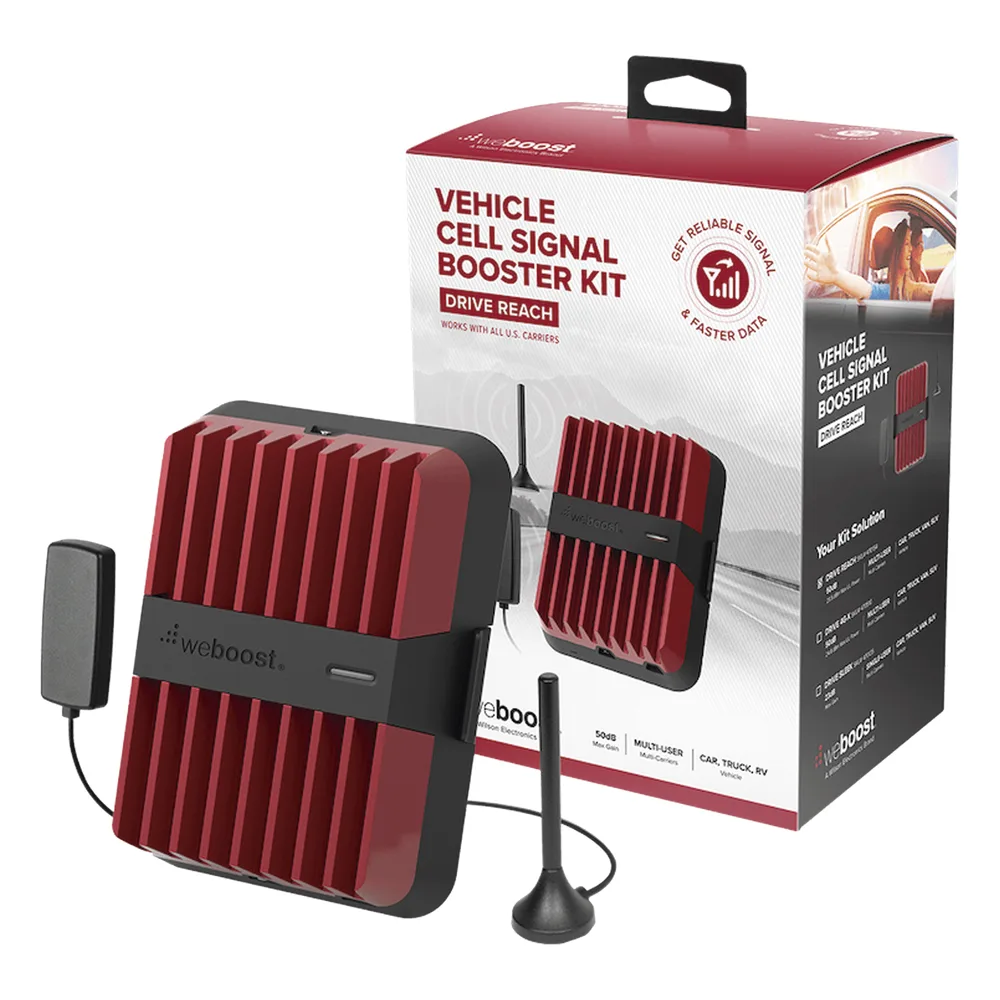 KIT de Amplificador de Señal Celular, DRIVE REACH | Capta Señal Celular de las Torres más Lejanas para que se Mantenga Comunicado y con Datos 4G LTE y 3G | Ideal para cualquier tipo de Vehículo de Pasajeros, Camionetas, Pick up – vista 8