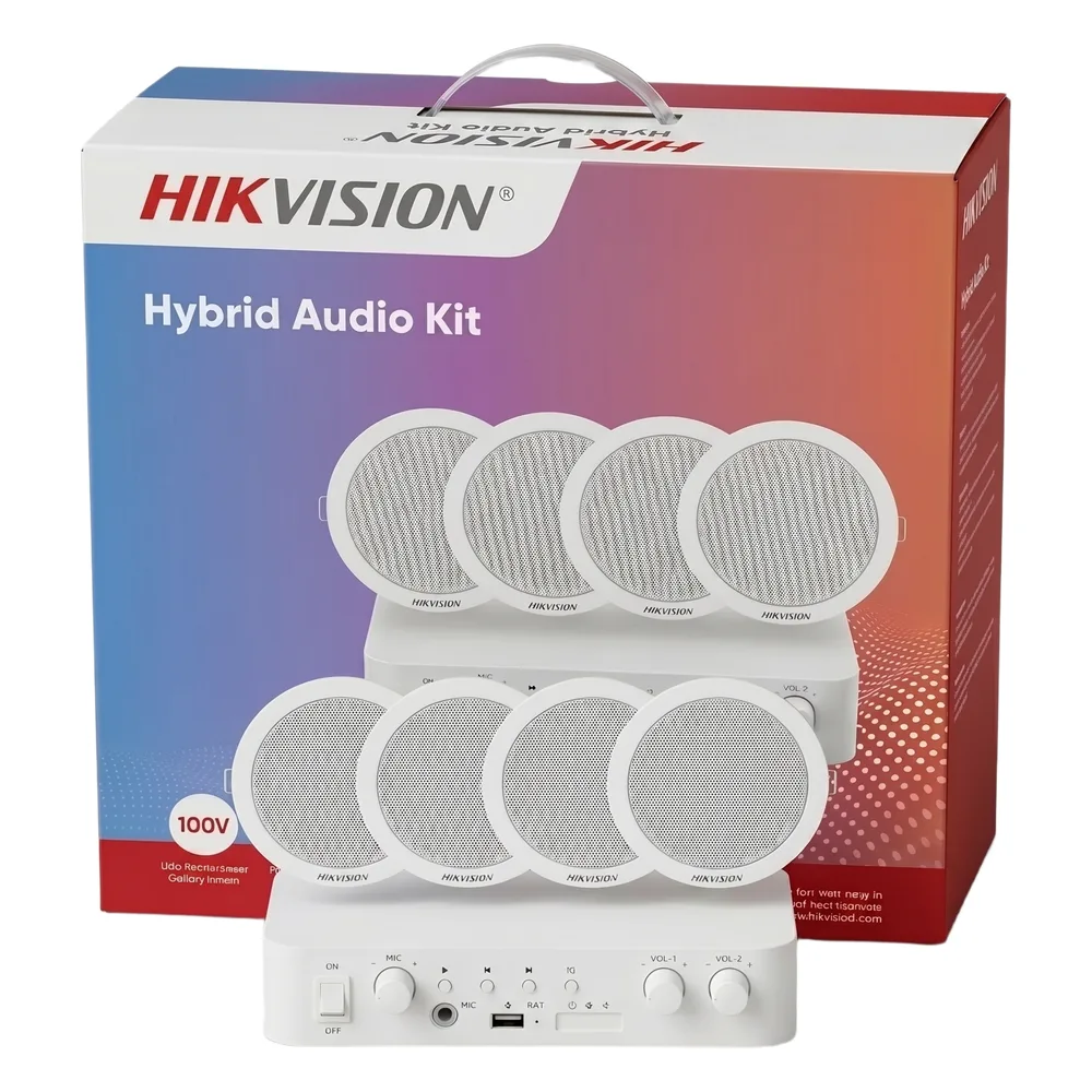 Kit de Audio | Amplificador con bluetooth | 4 altavoces para plafón |  Música Ambiental
