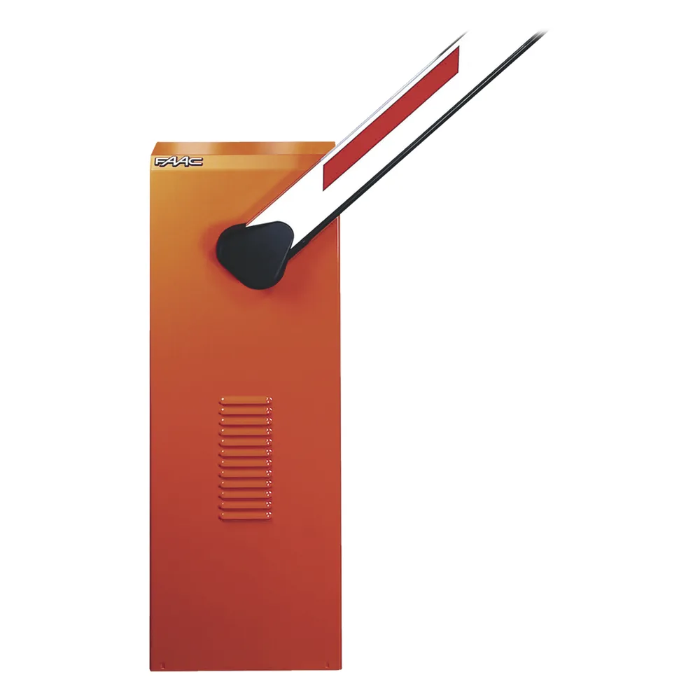 Kit de Barrera FAAC 620 RPD con Pluma Rectangular sin Iluminación / Equipo Hidráulico de Uso Intensivo / Hasta 2 Millones de Ciclos Antes de Presentar una Falla Severa