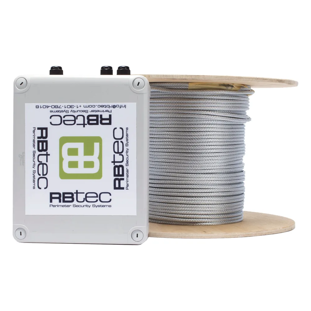 Kit de Cable Sensor Perimetral IRONCLAD para Cercas Ciclónicas / 152 METROS / 1 ZONA / Sin Falsas Alarmas por Viento / TODO Incluido/TARJETA LPU400/ Calibración por Software