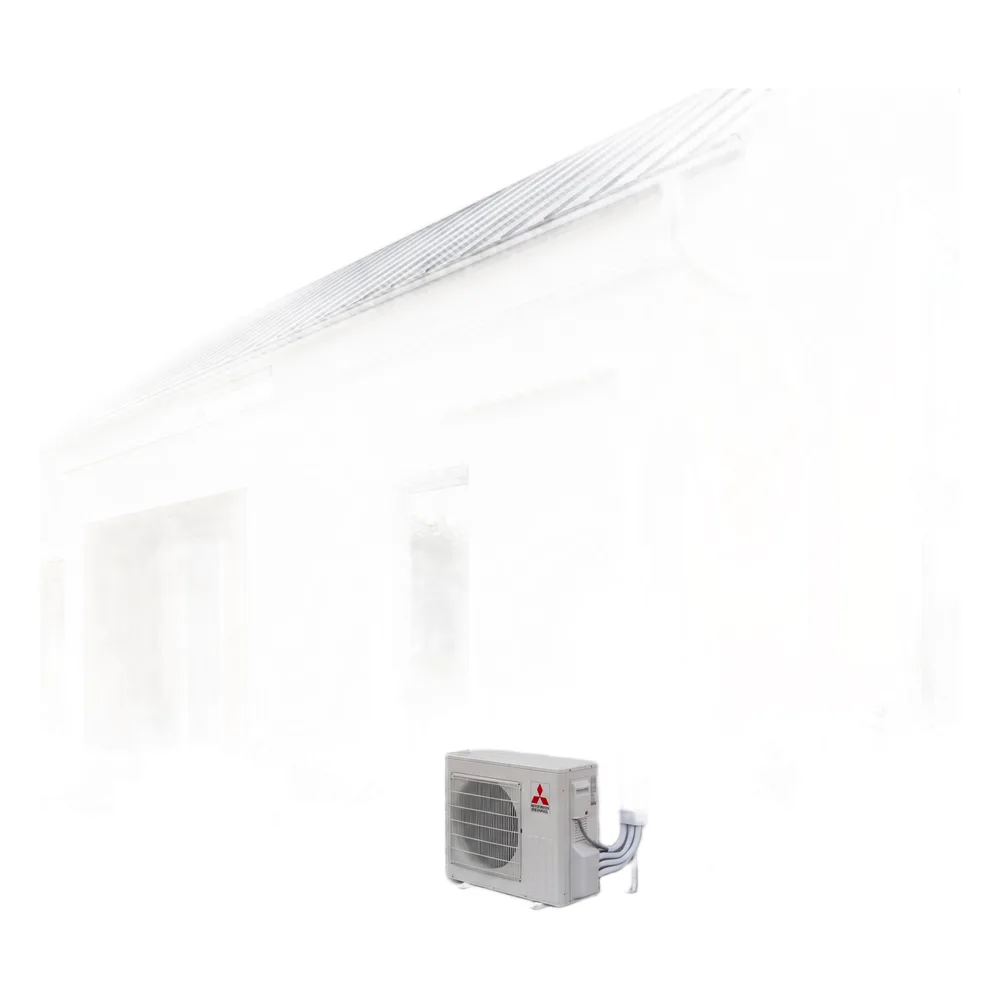 Kit de Canaletas Para la Organización de Tuberías y Cables Eléctricos en Instalaciones de Aire Acondicionado, Uso en Interiores y Exteriores, PVC Rígido, Ideal Para Minisplit, Contenido de Kit (11 Piezas), (3000-00000) – vista 2