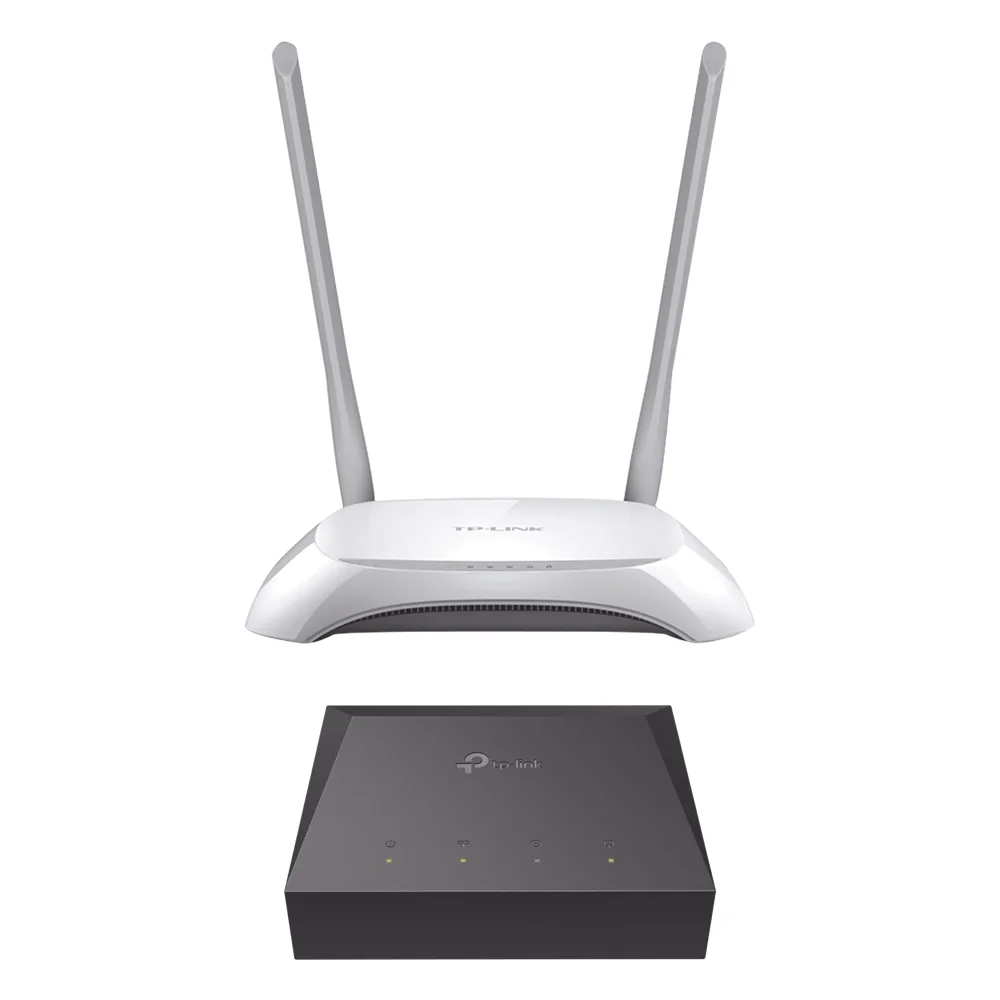 Kit de ONU Gigabit XZ000G3 con Router Inalámbrico WISP con Configuración de fábrica personalizable, 2.4 GHz, 300 Mbps, 4 Puertos LAN 10/100 Mbps, 1 Puerto WAN 10/100 Mbps, control de ancho de banda