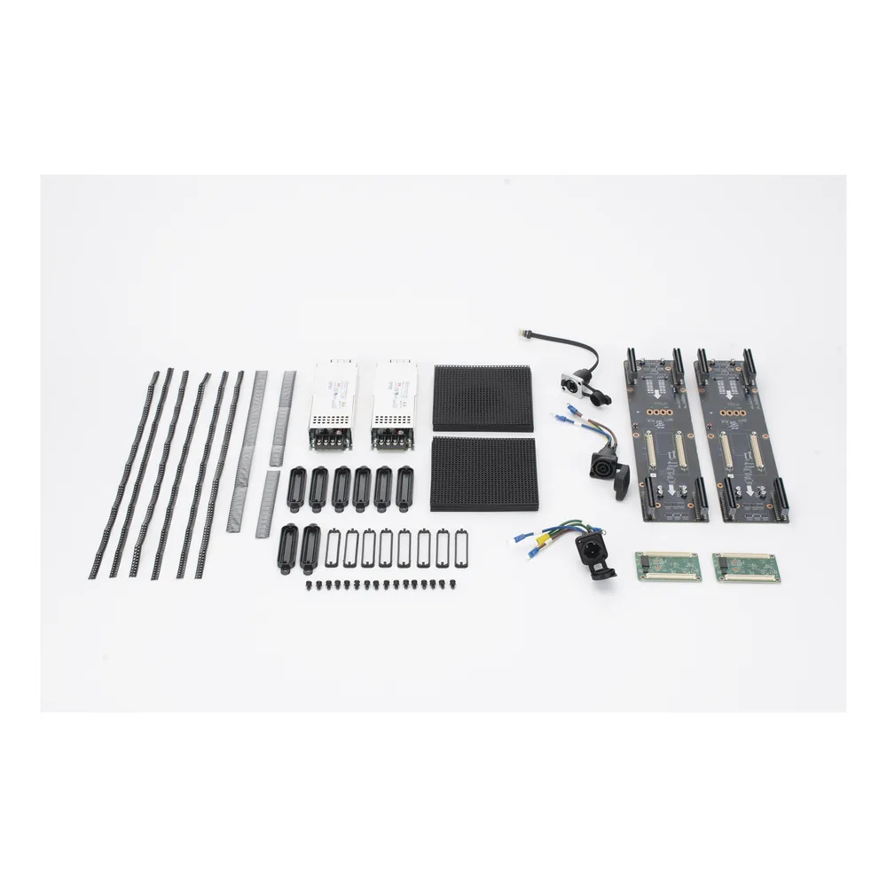 Kit de Refacciones/Accesorios para Paneles LED Hikvision de Renta 3.9mm / Compatible con Paneles de 500 mm x 500 mm
