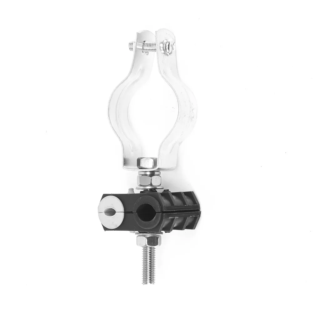KIT de Un Sujetador de plástico para dos cables de 6 a 8 mm con todo y hardware de instalación en tubos de 1 1/4 in – vista 2