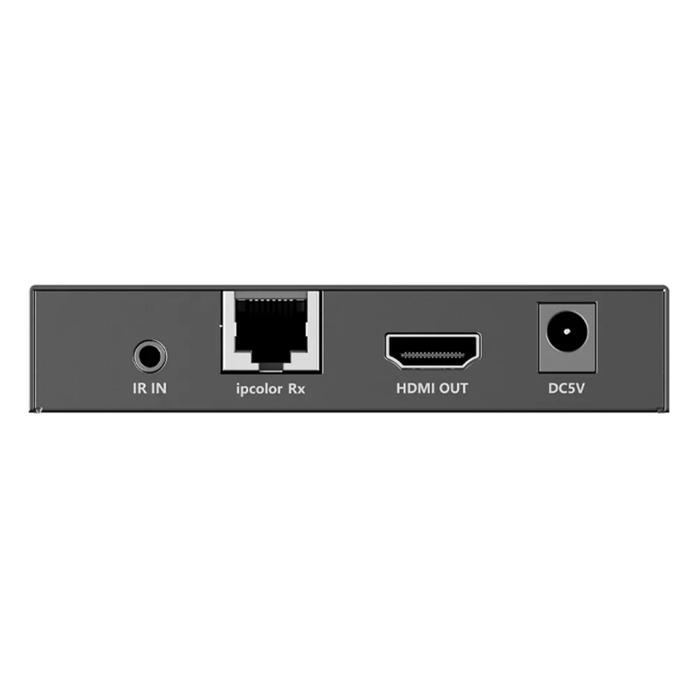 Kit Extensor HDMI para distancias de 120 metros | Soporta resolución 4K @60Hz | Cat 6, 6a y 7 | Salida Loop en el Tx para visualización local | Soporta control remoto del equi – vista 8