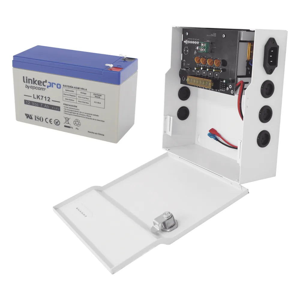 Kit / Fuente PLK12DC4ABK  + Batería incluída LK712