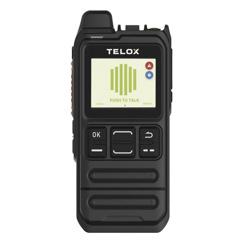 Kit Radio PoC LTE TELOX MT100 con servicio TASSTA TFLEXPTT por 12 meses / Audio 3W / IP54 / Batería 4000 mAh / GPS / Cifrado AES-256