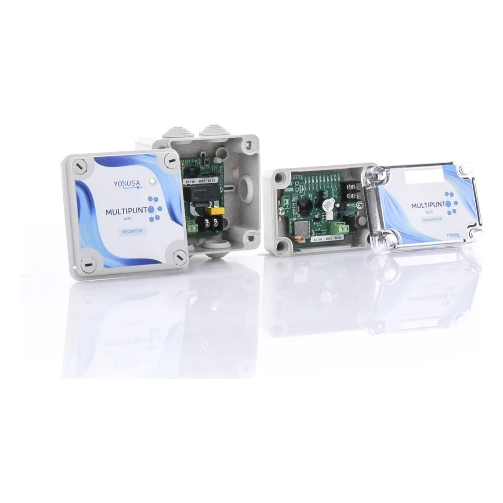 KIT Transmisor / Receptor Inalámbrico para KLT110 / 1 KM Linea de Vista / Multi-Punto Soporta 10 Equipos – vista 3