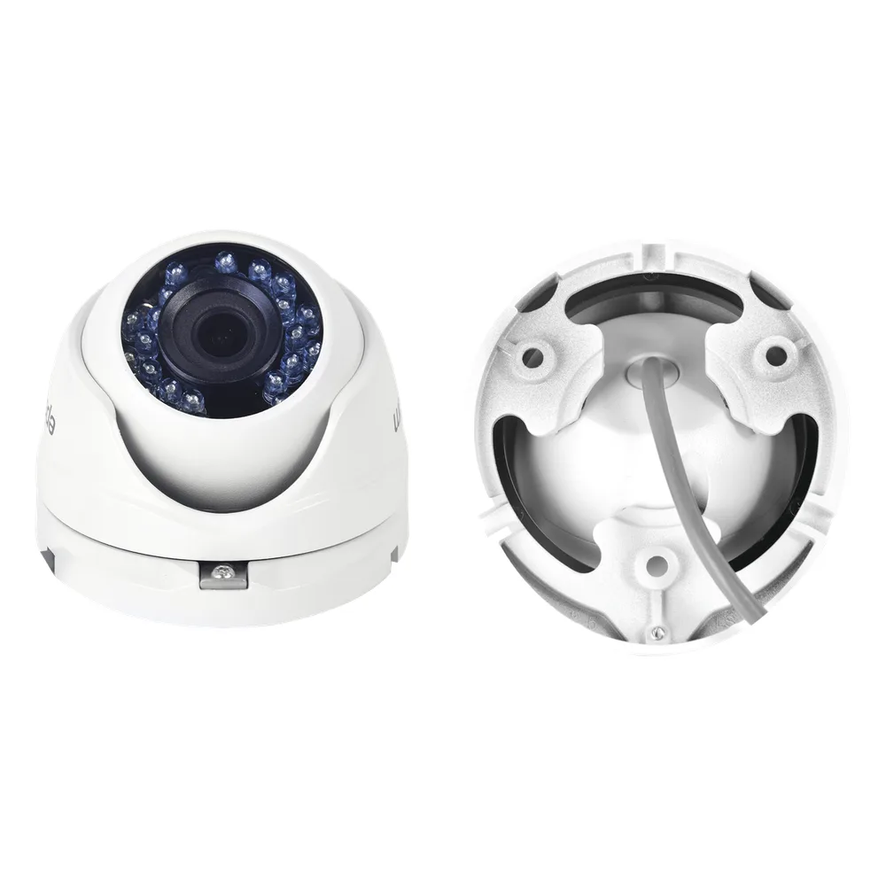 KIT TurboHD 1080p / DVR 8 Canales / 4 Cámaras Bala (exterior 2.8 mm) / 4 Cámaras Eyeball (exterior 2.8 mm) / Transceptores / Conectores / Fuente de Poder Profesional hasta 15 Vcc para Largas Distancias – vista 7