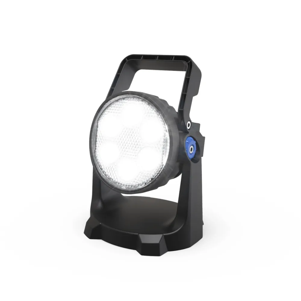 Lámpara de trabajo de mano de 6 LED, con batería recargable y montaje magnético, IP67 – vista 2