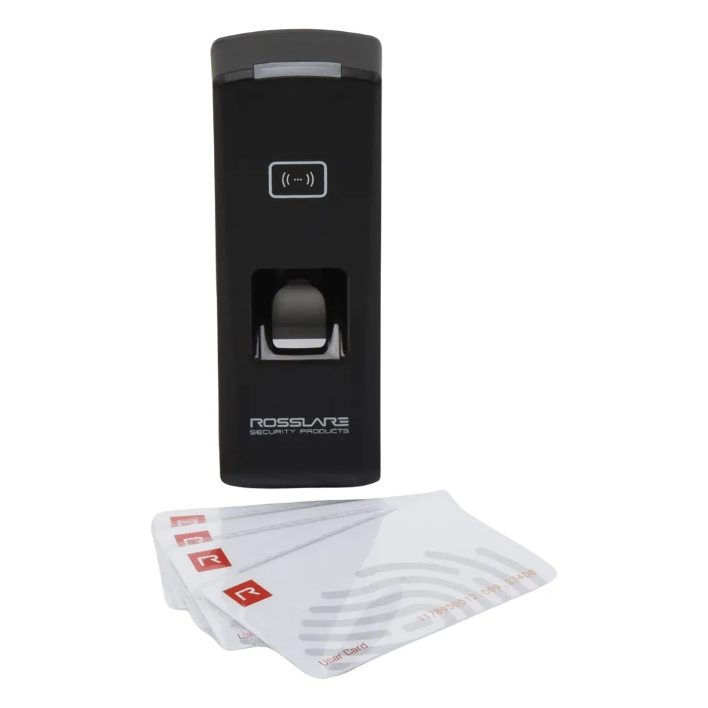 Lector Biométrico con lector  Mifare  13.56 Mhz – vista 2