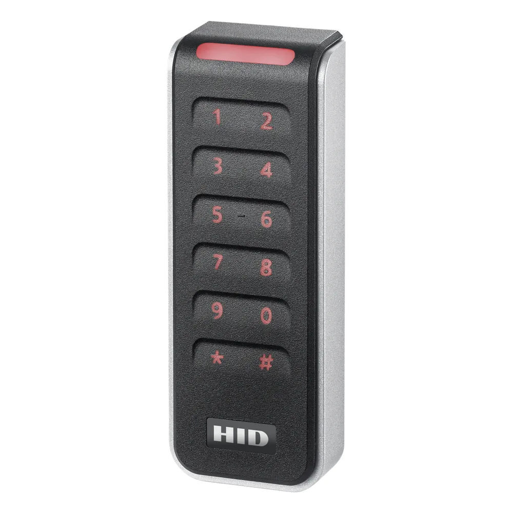 Lector con Teclado Capacitivo SIGNO Multitecnologia/ 20KTKS-00-000000/ Garantia de Por Vida/ Terminal Strip /Wiegand & OSDP