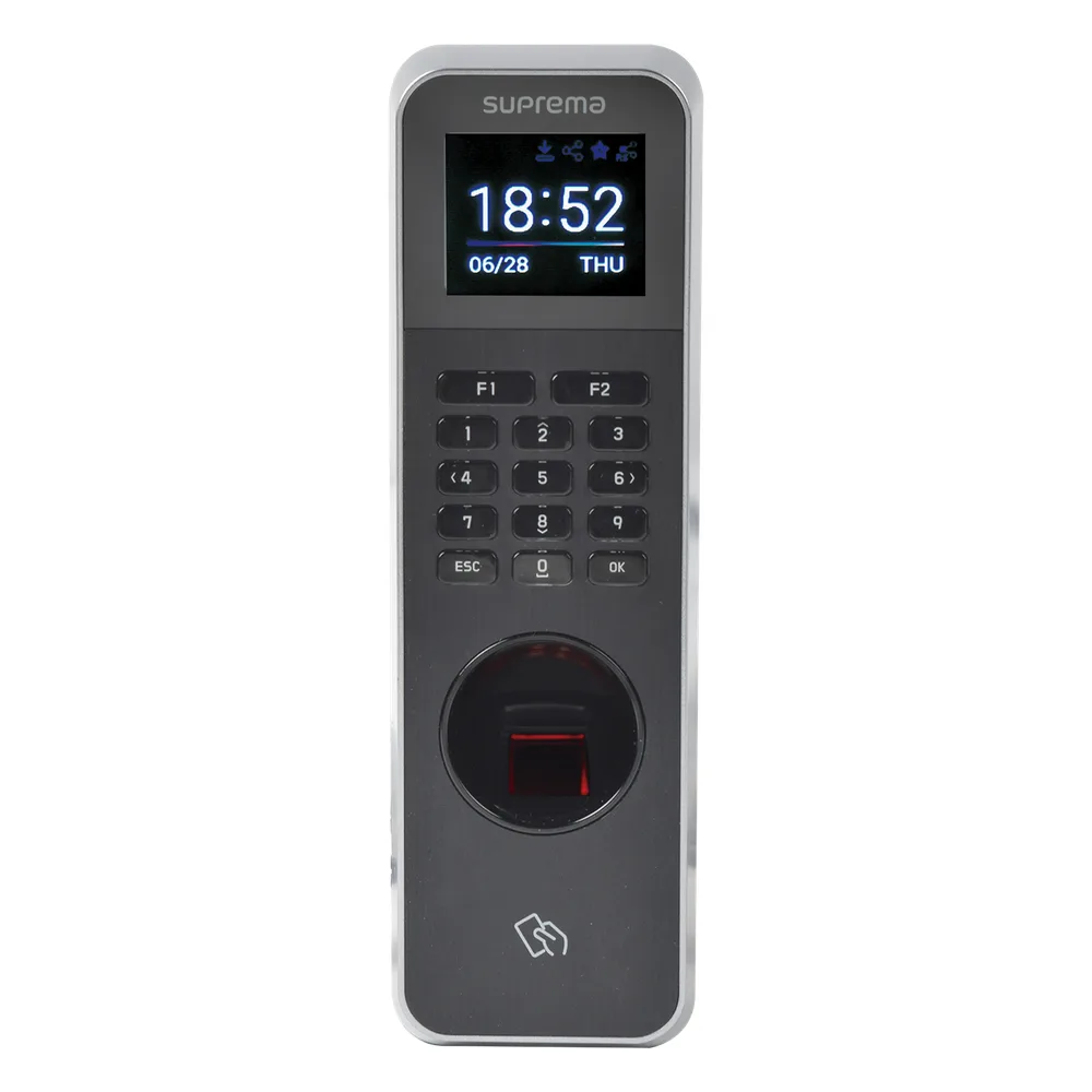 Lector de Huella IP67 Con Teclado y Lector de Tarjetas RFIDNFC y  (125kHz EM, HID Prox &13.56Mhz MIFARE, MIFARE Plus, DESFire/EV1, FeliCa, iCLASS SE/SR),NFC y BLUETOOTH, Uso para Control de Acceso y Asistencia