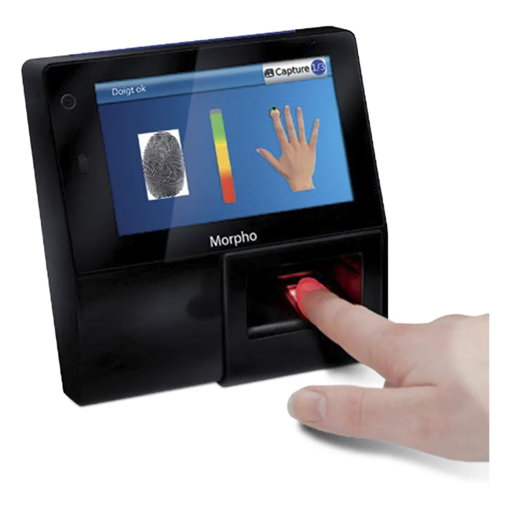 Lector de huella serie sigma multi con lector mifare / tiempo y asistencia / IP65 / PoE – vista 3