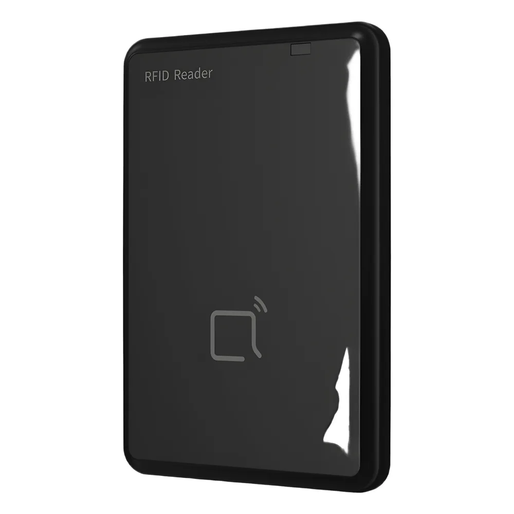 LECTOR DE TARJETAS DE ESCRITORIO AKUVOX ACR-CID01 / MULTIFUNCIONAL / CONEXIÓN USB / LECTURA MULTI-FRECUENCIA / PLUG AND PLAY / COMPATIBLE WINDOWS E IOS – vista 3