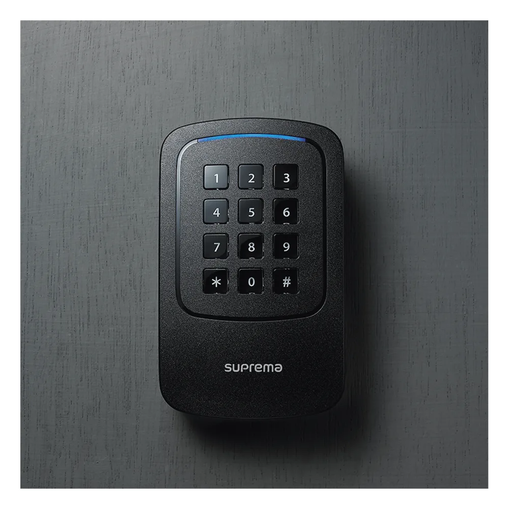 Lector Esclavo de Tarjetas con teclado de uso en exterior,  Multitecnolgia, NFC y Bluetooth – vista 2