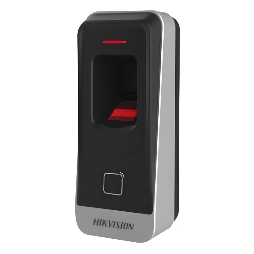 Lector esclavo PROX EM IP65 / Huella Digital / Lector de Tarjetas de Proximidad / RS-485 / Interior y Exterior / Requiere Panel de Control de Acceso DS-K26 Series y DS-K27