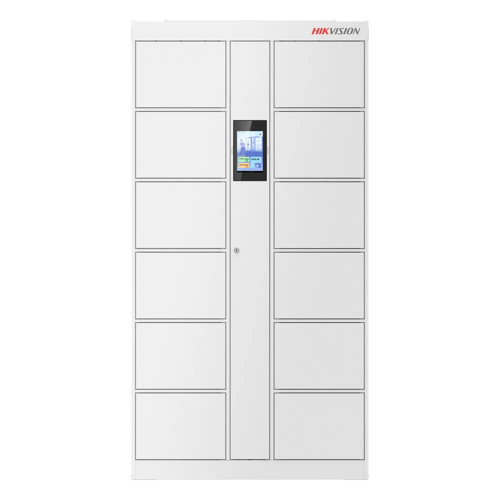 Locker Inteligente de 12 Espacios con Reconocimiento Facial Incluido de 8" / MAESTRO / Uso para Visitantes y/o Empleados / Fácil Uso y Puesta en Marcha