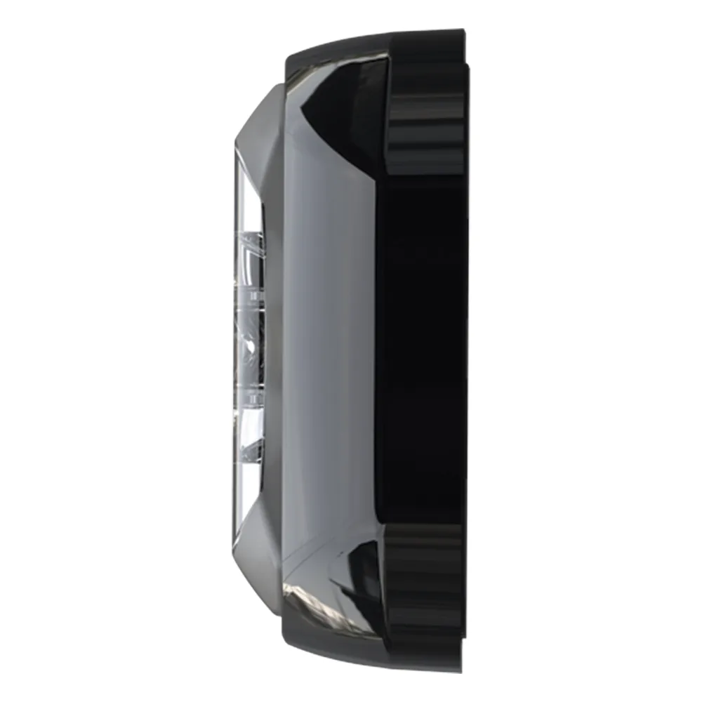 Luz Auxiliar de 18 LED, Tricolor, Rojo/Blanco/Ambar, Lente Transparente, Bisel Negro, SAE – vista 4