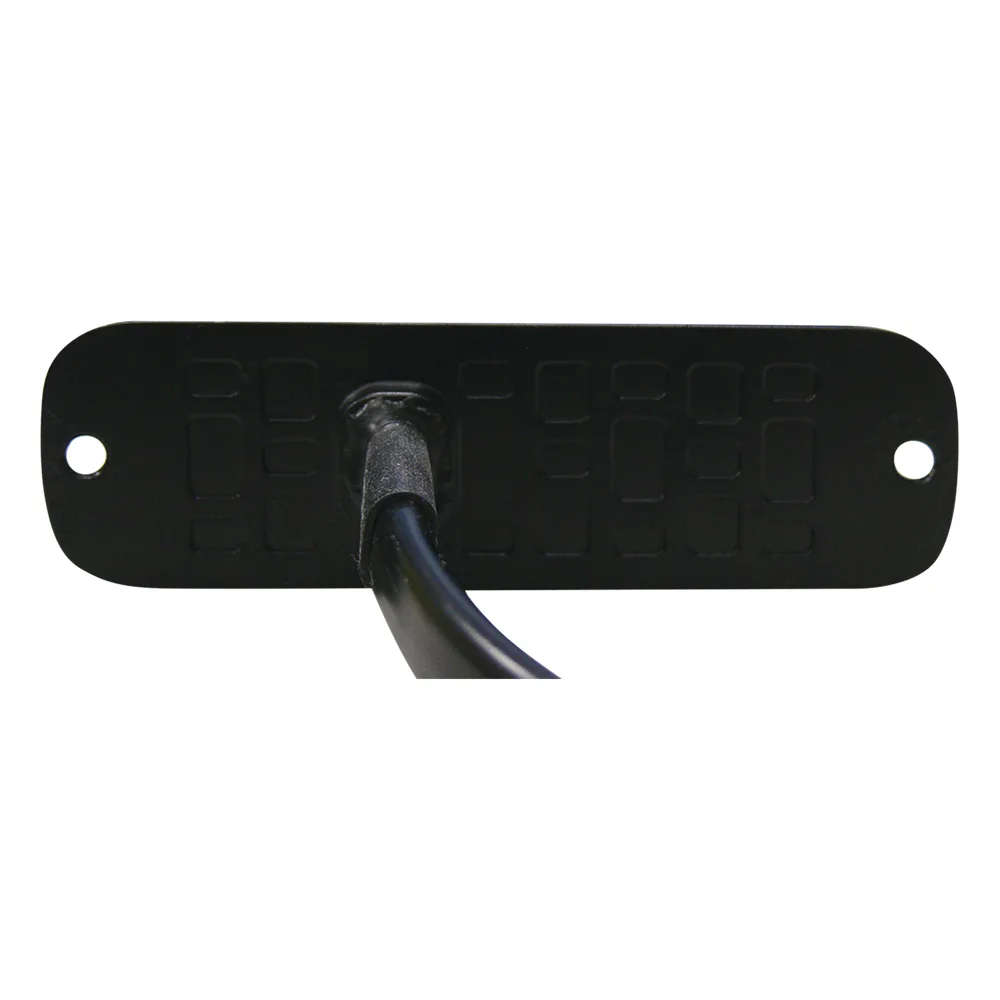 Luz Auxiliar de 3 LED, Azul, Lente Transparente, SAE – vista 3