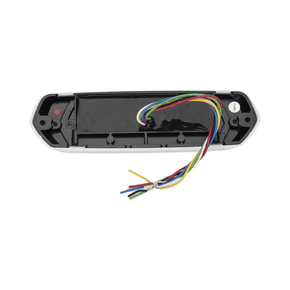 Luz de Advertencia de 12 LED, Top Rojo 6 LED , Bottom Blanco 6 LED, Lente Transparente, SAE – vista 4
