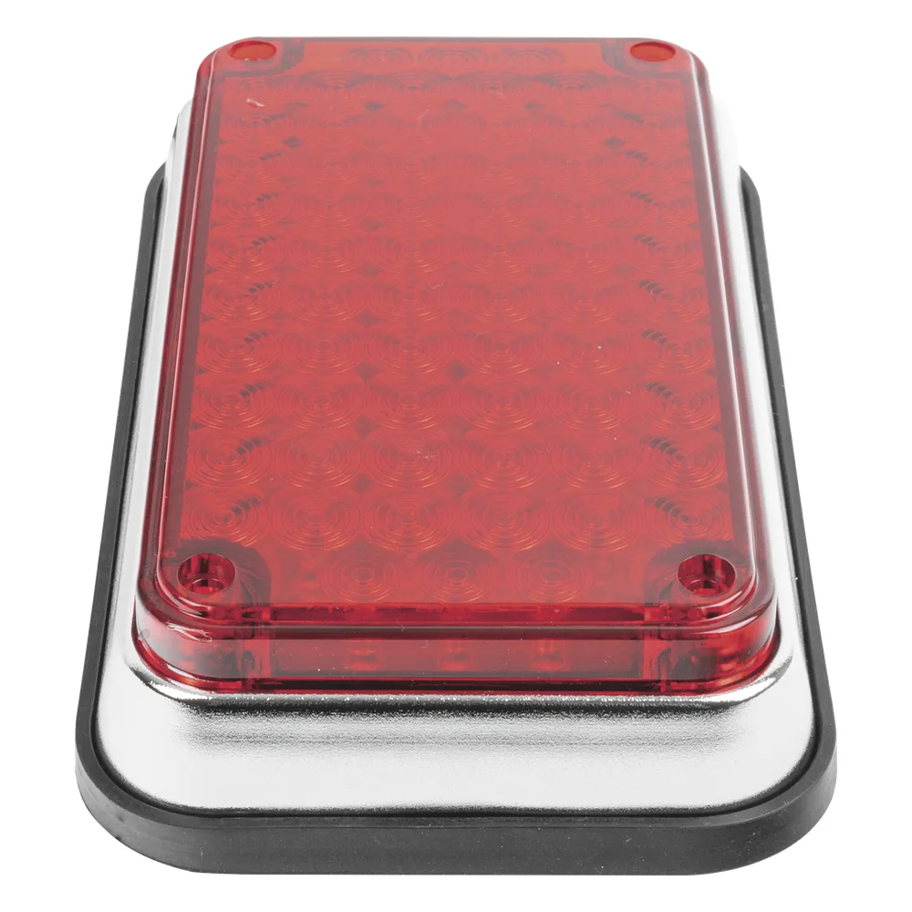 Luz de Advertencia de 6X4", Color Rojo, Ideal para Ambulancias – vista 3