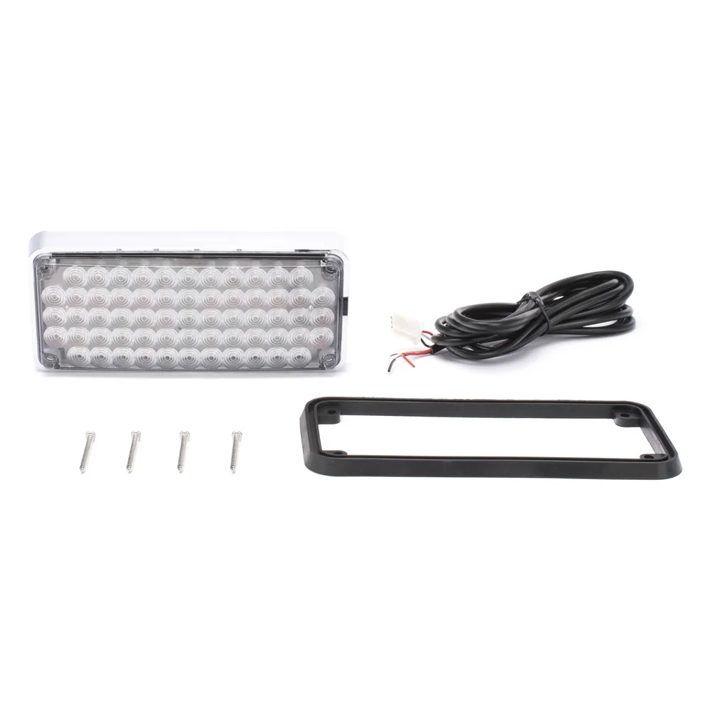 Luz de Advertencia de 7X3", Bicolor Rojo/Claro, Ideal para Ambulancias – vista 6
