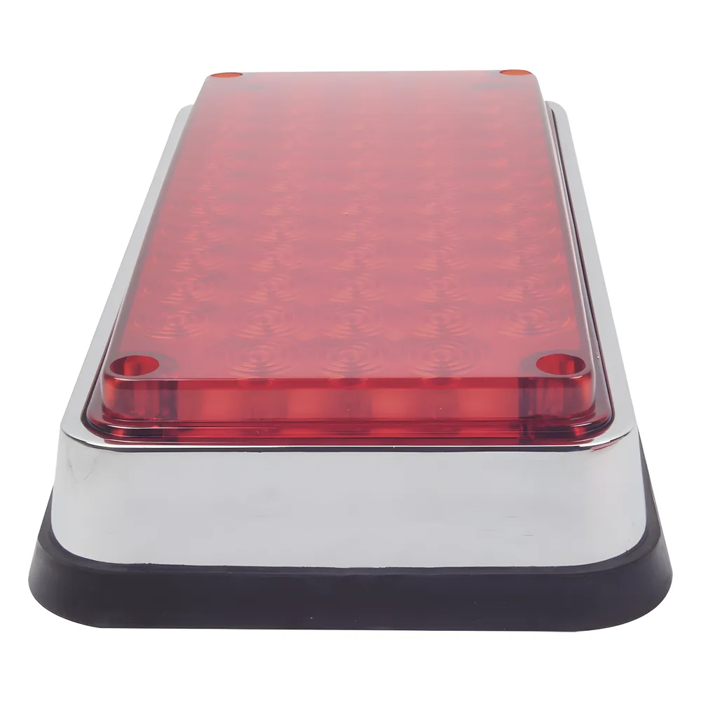 Luz de Advertencia de 7X3", Color Rojo, Ideal para Ambulancias – vista 2