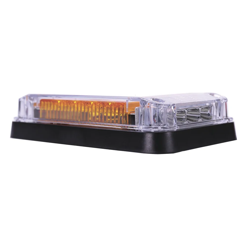 Luz de Advertencia de 7X4", Color Ámbar, Con Luces de Trabajo, Ideal para Ambulancias – vista 3