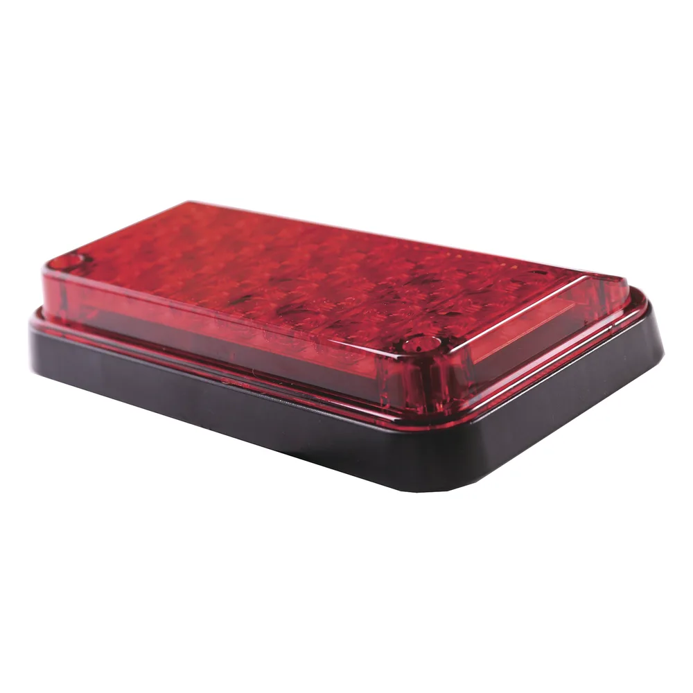 Luz de Advertencia de 7X4", Color Rojo, Con Luz de Trabajo, Ideal para Ambulancias – vista 4