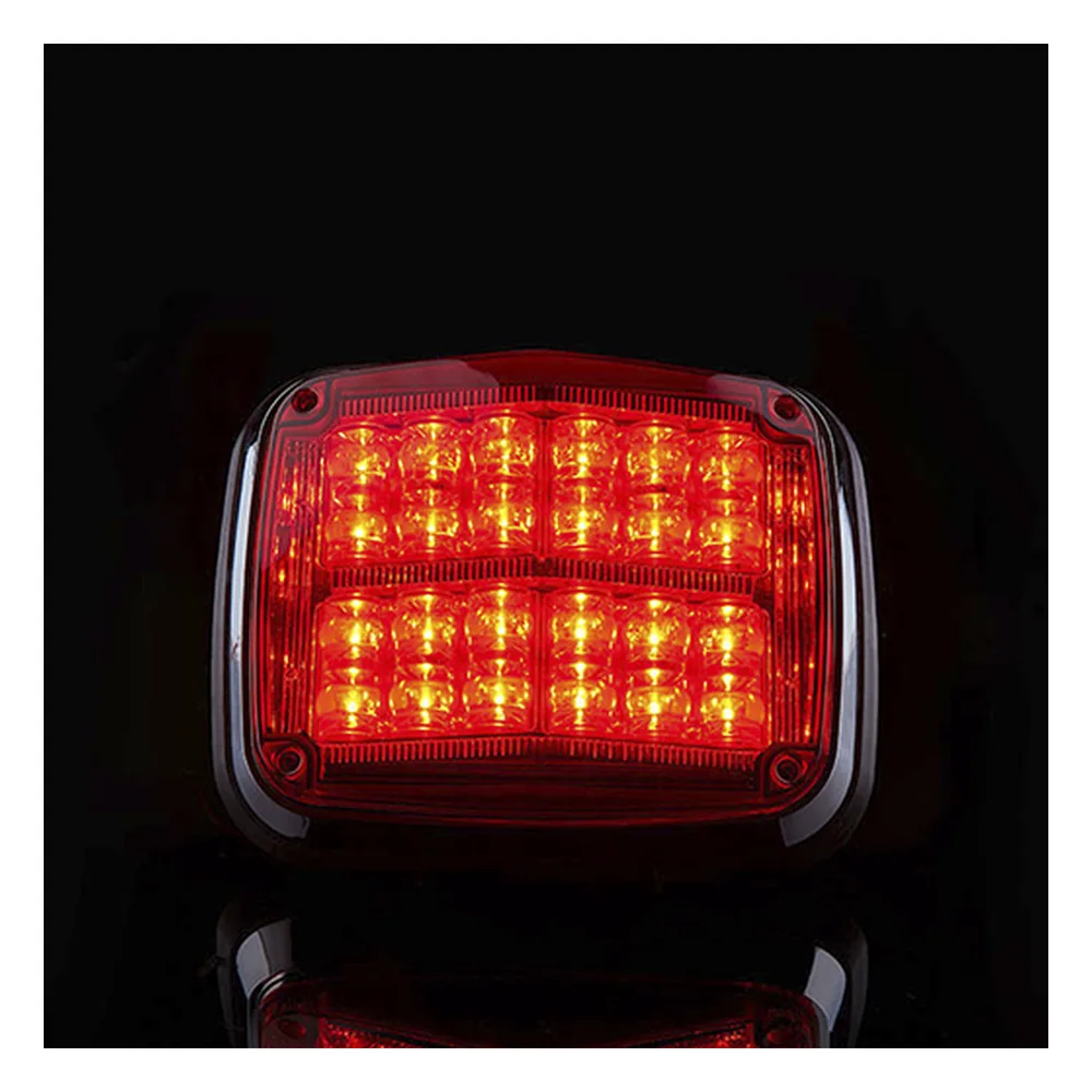 Luz de advertencia de 8 X 6", Color Rojo, SAE,  IP67, Ideal para Ambulancias – vista 5