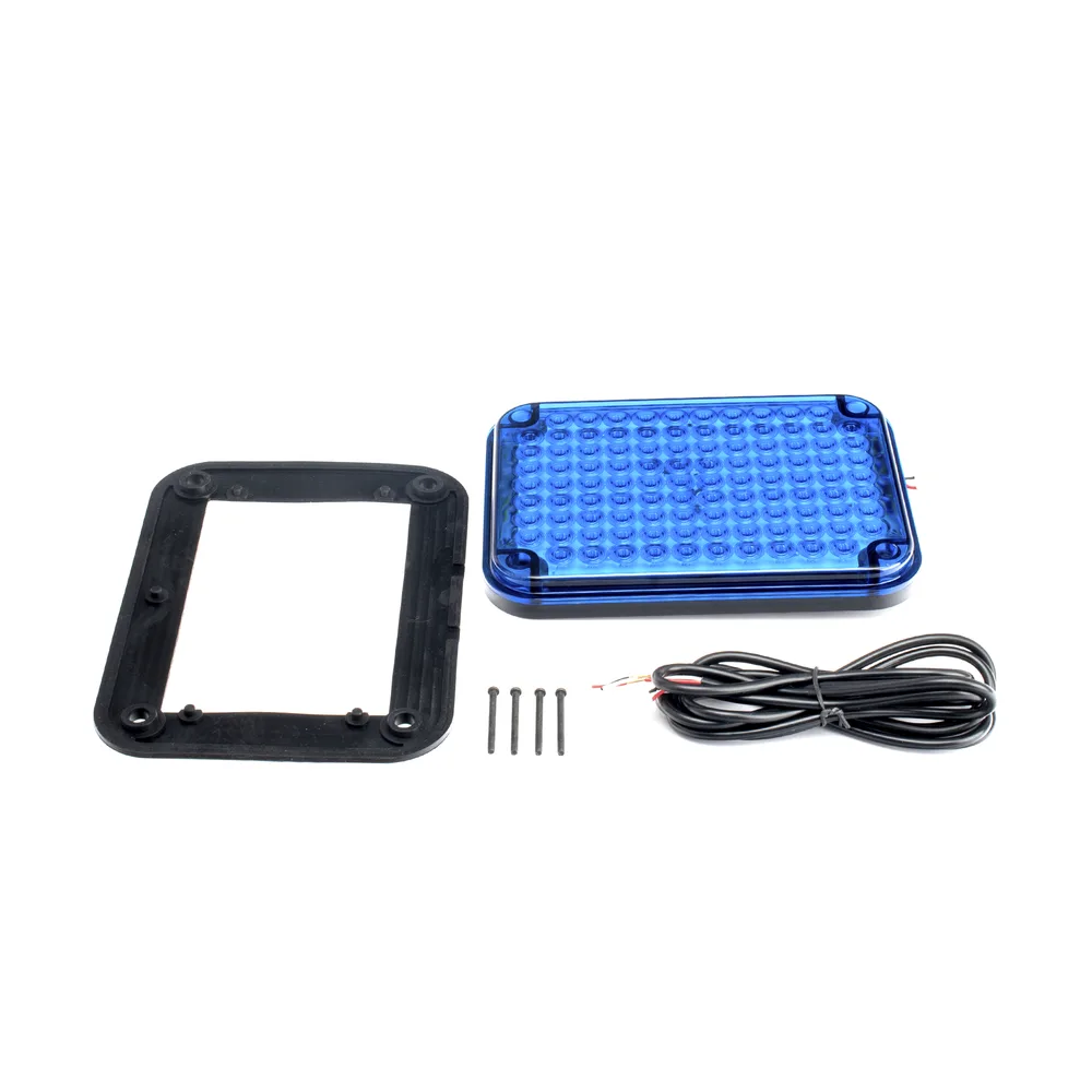 Luz de advertencia de 9x7", Color Azul, Ideal para Ambulancias – vista 3