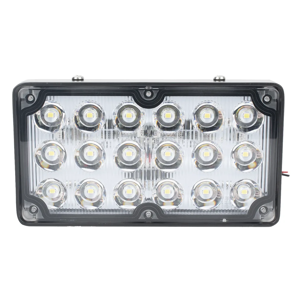 Luz de Escena de 6X3", Color Claro, Ideal para Ambulancias y Vehiculos de Trabajo